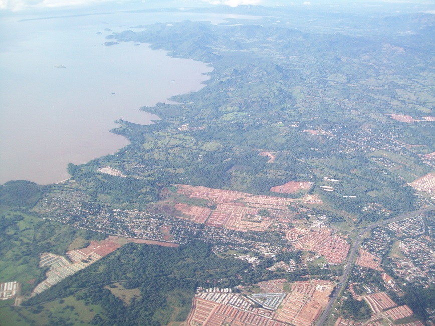 Panama City from the air